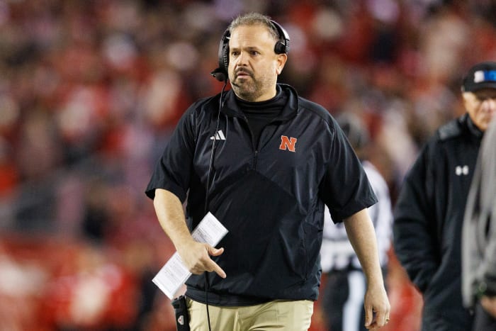 Matt Rhule 2023 Nebraska vs Wisconsin football Q4 USATSI_21932446